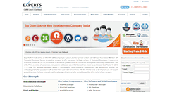 Desktop Screenshot of expertsfromindia.com