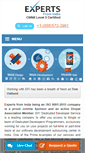 Mobile Screenshot of expertsfromindia.com